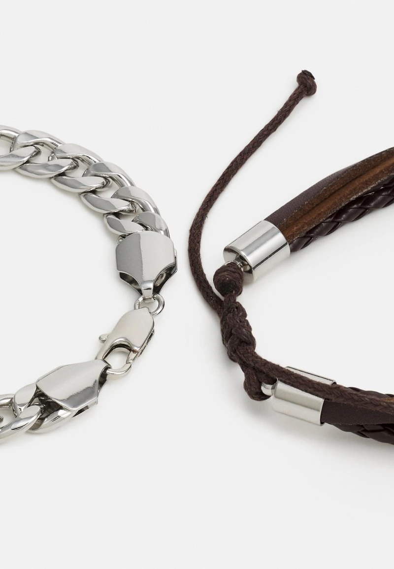 Pier One 5 PACK - Armband - Silver-coloured 2 Pier One 5 PACK - Armband - Silver-coloured – Bild 2