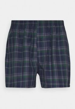 Pier One 5 PACK - Boxershorts - Black /dark Blue /dark Green -Pier One 1036f8b51d444982b04796d8a569057a