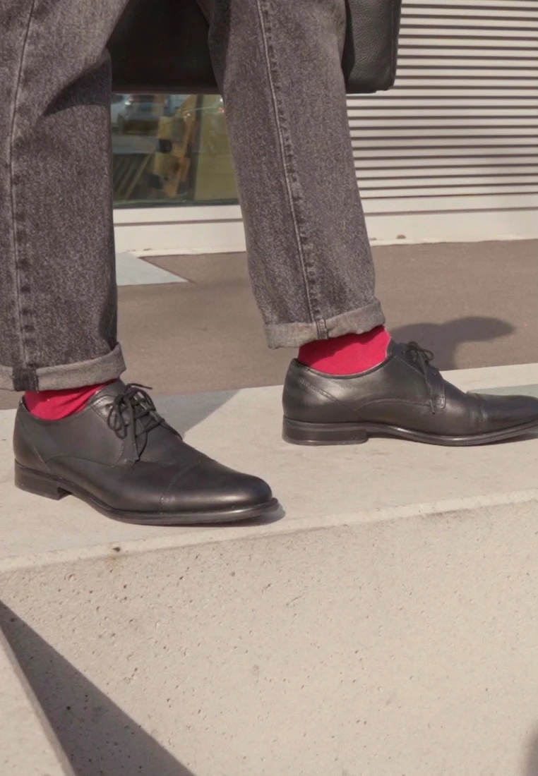 Pier One LEATHER - Business-Schnürer - Black 2 Pier One LEATHER - Business-Schnürer - Black – Bild 2