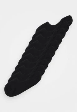 Pier One 7 PACK - Füßlinge - Black -Pier One 310f5f723fc64bbd90d9afd4f1cc6123