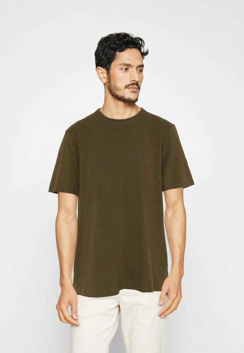 Pier One 5 PACK - T-Shirt Basic - Mint/off-white/khaki 6 Pier One 5 PACK - T-Shirt Basic - Mint/off-white/khaki – Bild 6