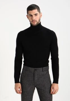 Pier One Strickpullover - Black