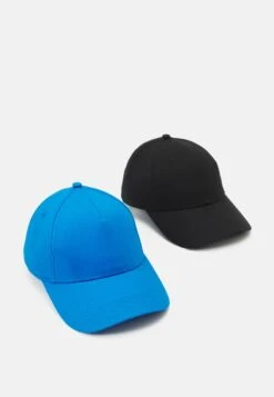 Pier One UNISEX 2 PACK - Cap - Black/blue -Pier One 54ba783fa4b84b4ab58b07b99eec6370 3