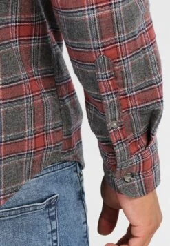 Pier One Hemd - Grey/coral 10 Pier One Hemd - Grey/coral -Pier One 551953d0ad2d49119280dd58cb3b0bb3