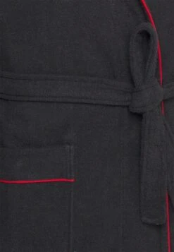 Pier One Bademantel - Black/red 8 Pier One Bademantel - Black/red -Pier One 5ec180ec9059472bac869a3b516d20a1