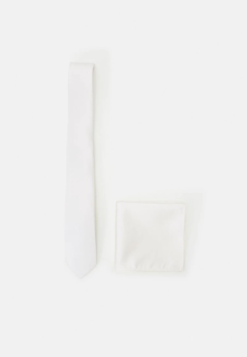 Pier One SET - Einstecktuch - White 5 Pier One SET - Einstecktuch - White – Bild 5