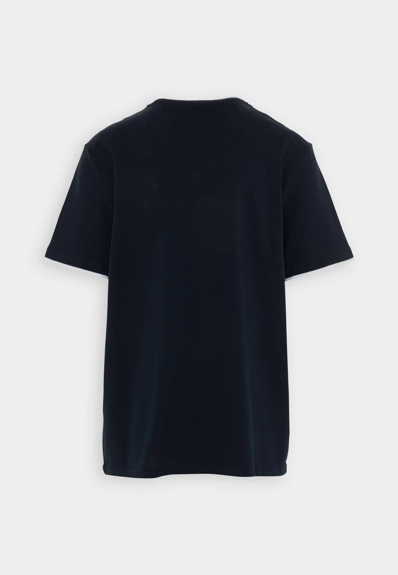 Pier One PIQUE EMBRO DETAIL - T-Shirt Basic - Dark Blue 2 Pier One PIQUE EMBRO DETAIL - T-Shirt Basic - Dark Blue – Bild 2