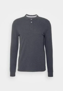Pier One Poloshirt - Dark Grey Melange