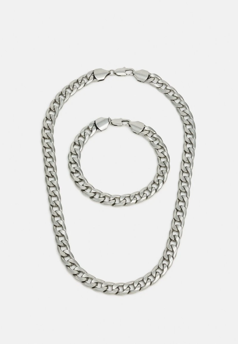 Pier One 2PACK SET - Halskette - Silver-coloured 4 Pier One 2PACK SET - Halskette - Silver-coloured – Bild 4