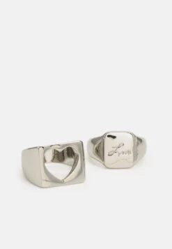 Pier One 2 PACK - Ring - Silver-coloured 8 Pier One 2 PACK - Ring - Silver-coloured -Pier One abbca4efc31e4d28b6ce8aed47ac97f3