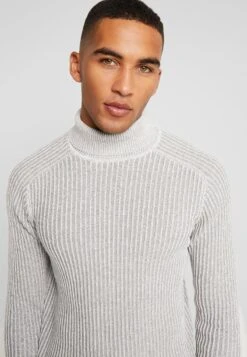 Pier One Strickpullover - 111 - Mottled Light Grey 9 Pier One Strickpullover - 111 - Mottled Light Grey -Pier One d1774a40fde44346aea6a7dd67f4ca51