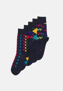 Pier One 5 PACK - Socken - Green/red -Pier One e2951d8578934802a01135cff0613ebe