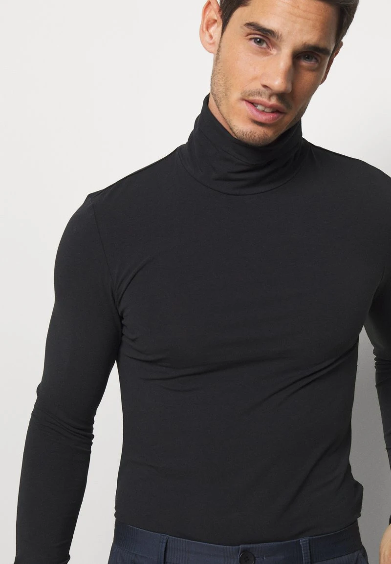 Pier One 2 PACK - Langarmshirt - Black 5 Pier One 2 PACK - Langarmshirt - Black – Bild 5