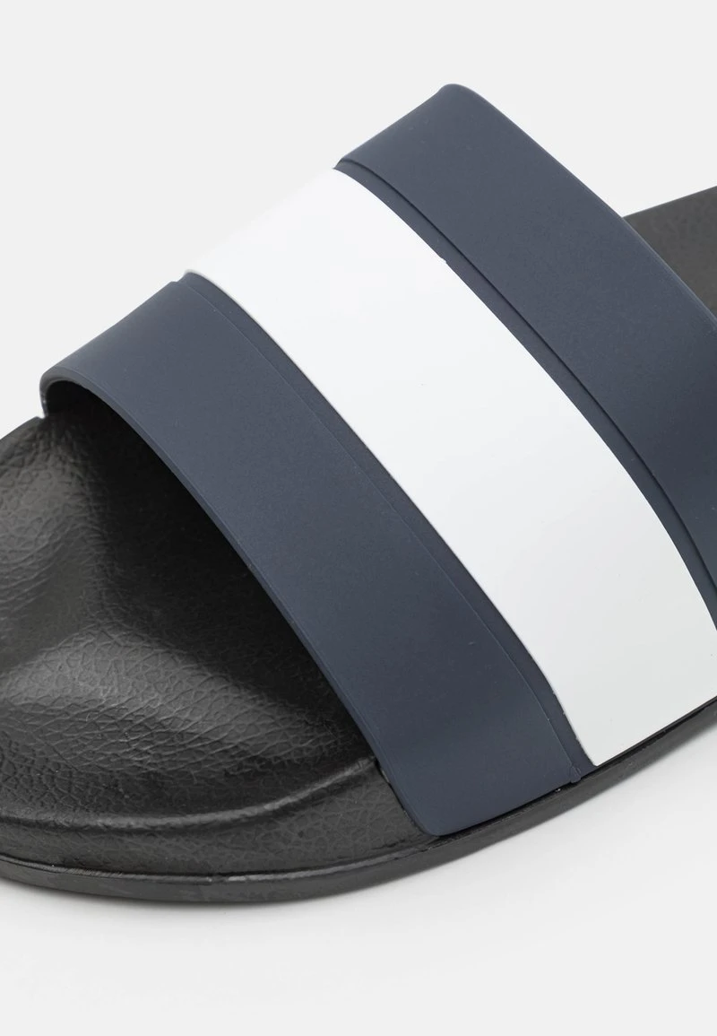 Pier One Pantolette Flach - Dark Blue/white 6 Pier One Pantolette Flach - Dark Blue/white – Bild 6